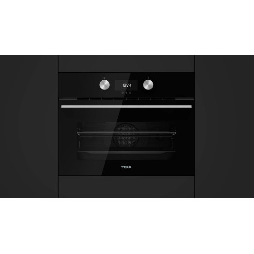 Мікрохвильова піч Teka HLC 8440 C з конвекцією, чорне скло