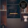 Електрична духовка Haier ID 4 Series H6 ID46G5YTB AirFry Термометр Дистанційне керування Чорний
