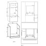 Духовка електрична MPM 63-BO-25 Convection Black