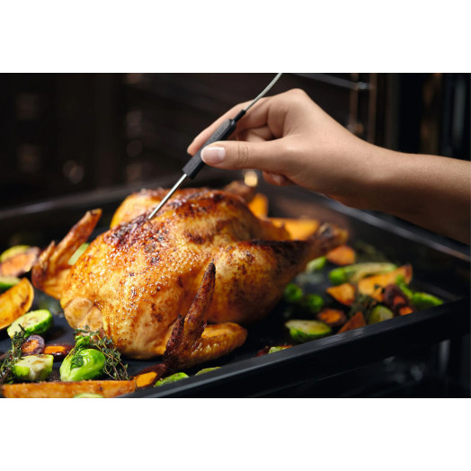 Електрична духовка Electrolux 700 SenseCook EOE7F31X Конвекційний термозонд Inox