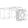 Пральна машина Amica AWBI6122LCB 6кг 1200об/хв
