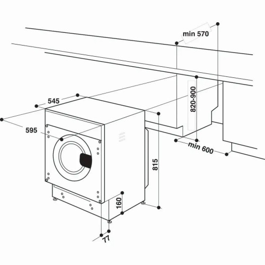 Пральна машина Whirlpool BI WMWG 81485 PL 8кг 1400об./хв.