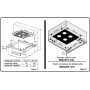 Варильна поверхня газова MPM 60-GMG-08 58см