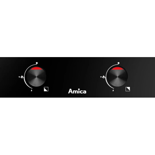 Газова плита Amica PGCA3100AoB 30см