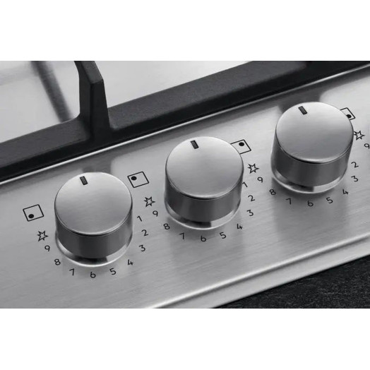 Газова варильна поверхня AEG HGB64420SM 59,4см