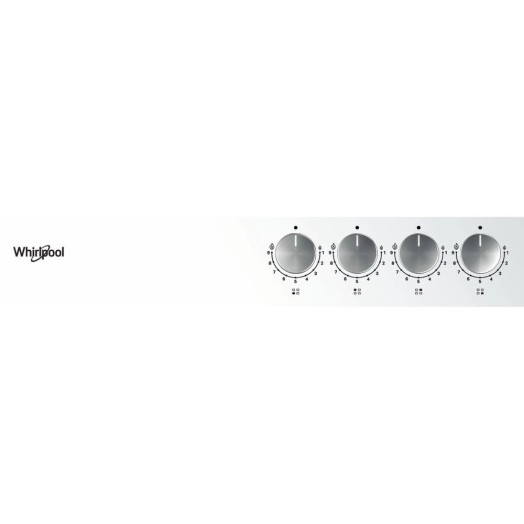 Варильна поверхня газова Whirlpool GOFL 629/WH 59см