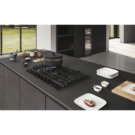 Газова варильна поверхня Haier Gas On Metal Series 6 HAHG7W5HEB 74.5см