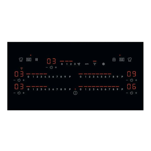 Індукційна плита з витяжкою Electrolux KCC85450 83см