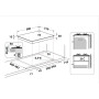 Газова варильна поверхня Whirlpool TKRL 661 NB 58см