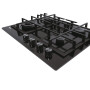 Газова варильна поверхня Haier Series 4 Gas On Glass HAVG6BF4HB/1 65см