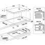 Індукційна плита Whirlpool WF S1577 CPNE CleanProtect 77см