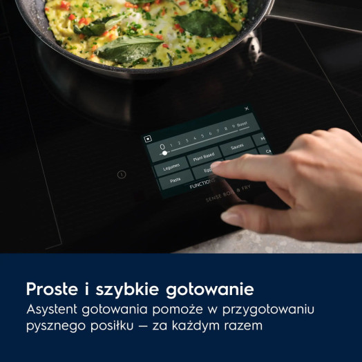 Індукційна плита Electrolux 800 Sense Boil+Fry EIS67483 59см