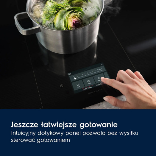 Індукційна плита Electrolux 800 Sense Boil+Fry EIS67483 59см
