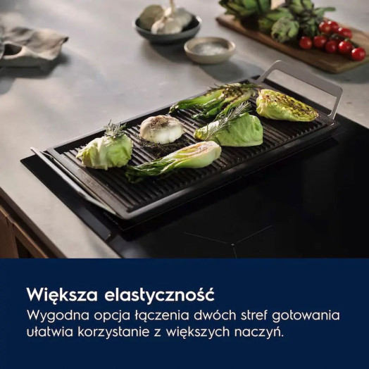 Індукційна варильна поверхня Electrolux 800 Sense Boil+Fry EIS67453 59см