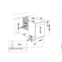 Посудомийна машина Whirlpool WBC 3C26 B 59,5 см
