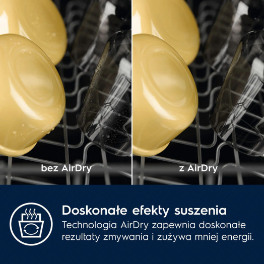 Посудомийна машина Electrolux 300 AirDry KEAF7200L 59,6см Автоматичне відкриття дверей