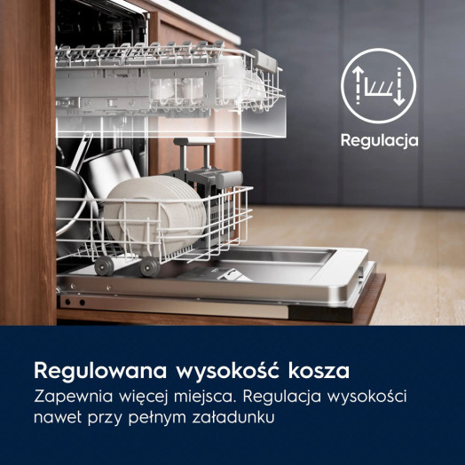 Посудомийна машина Electrolux 900 ComfortLift EEC67310L 60см Автоматичне відкриття дверей Ящик для столових приборів