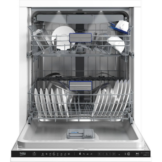 Посудомийна машина Beko bPro500 BDIN38647C 59,8 см Автоматичне відкриття дверей Ящик для столових приборів