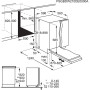 Посудомийна машина Electrolux 900 ComfortLift EEC87400W 60см Автоматичне відкриття дверей Ящик для столових приборів