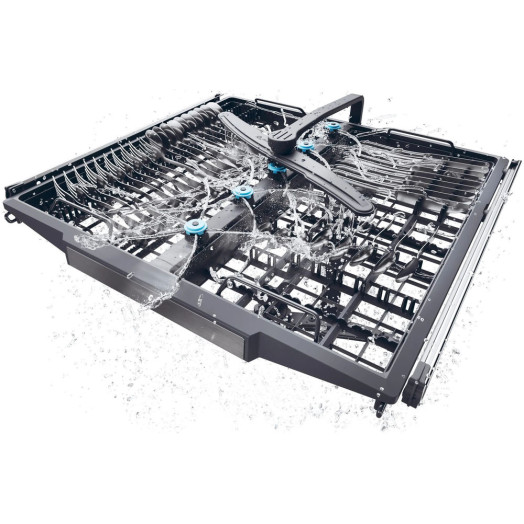 Haier I-Pro Shine Series 6 XI 4A4M4PB Посудомийна машина 59,7 см Автоматичне відкриття дверцят Ящик для столових приборів