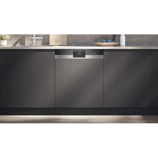 Посудомийна машина Siemens iQ300 SN53ES27VE 59,8 см Автоматичне відкриття дверей Ящик для столових приборів