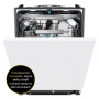 Посудомийна машина Haier I-Pro Shine Series 4 XS 6B0M4PDB 59,7 см Автоматичне відкриття дверцят Ящик для столових приборів