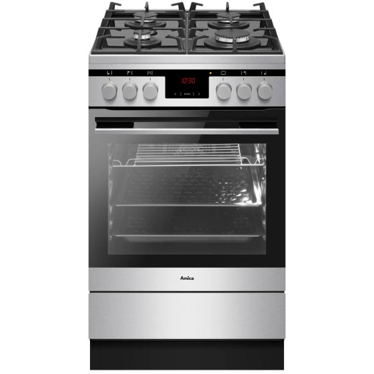 Плита газово-електрична Amica 514GcED3.33ZpTsAQ(XxL), конвекція