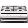 Газова плита Amica 618GGD4.33HZpFQ(W) Rotisserie