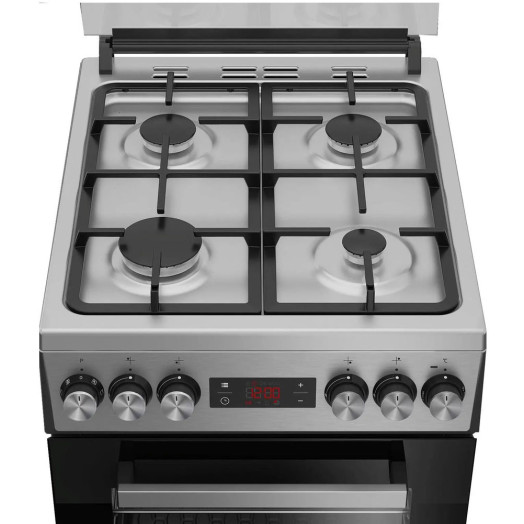 Плита газово-електрична Beko FSMT52336DXDS Rotisserie з конвекцією
