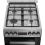 Плита газово-електрична Beko FSMT52336DXDS Rotisserie з конвекцією