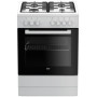 Плита газово-електрична Beko FSE62120DW Конвекція