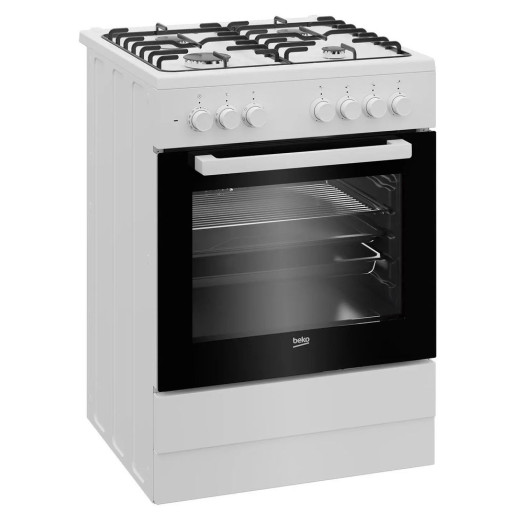 Плита газово-електрична Beko FSE62120DW Конвекція