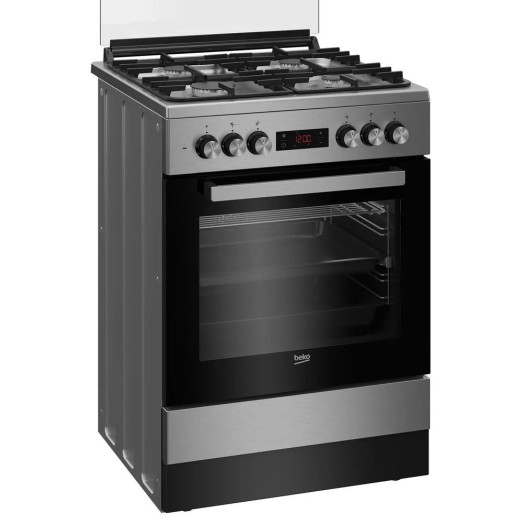 Плита газово-електрична Beko FSM62331DXT Конвекція