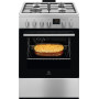 Плита газово-електрична Electrolux 600 LKK660222X Випічка на пару Конвекція