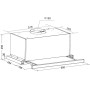 Витяжка Amica OTP6241I Silver