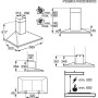 Витяжка Electrolux 800 EFF60560OX срібляста