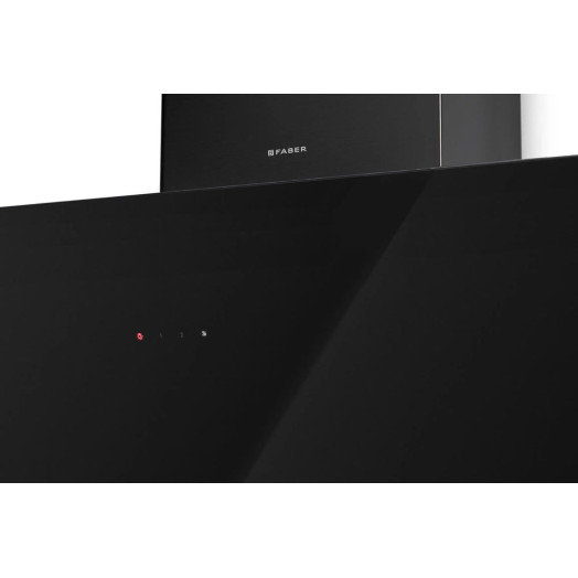 Витяжка Faber Tweet EV8 LED BK 80 чорна