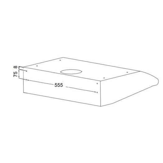 Витяжка Akpo WK-7 P3060 біла