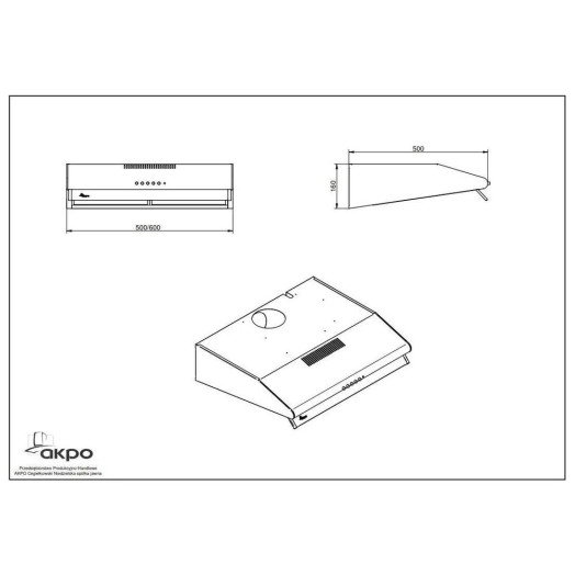Капюшон Akpo WK-7 P3050 чорний