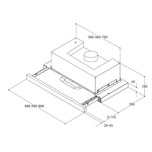 Витяжка Whirlpool AKR 5390/1 IX Silver