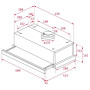 Капот Teka TL1-52 Silver