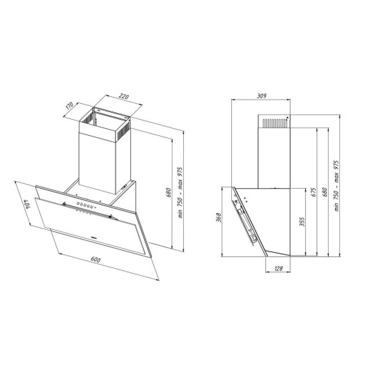 Akpo WK-4 Juno 60 Hood Black