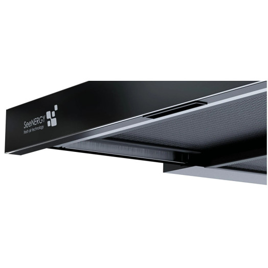 SeeNERGY Telescopica Led 60 BL Black Hood