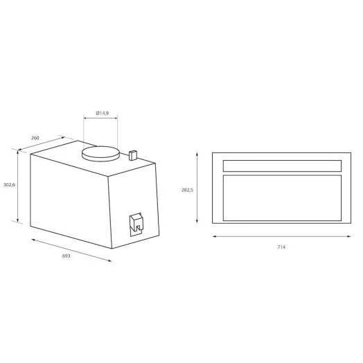Витяжка Haier I-Design HAPY72ES6X Inox