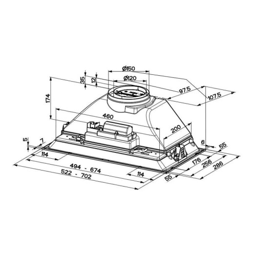 Витяжка Faber Inka Smart C BK 52 Black