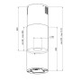 Витяжка MPM 31-OTW-02 Black