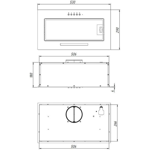 Ковпак Akpo WK-11 Micra Glass 60 білий