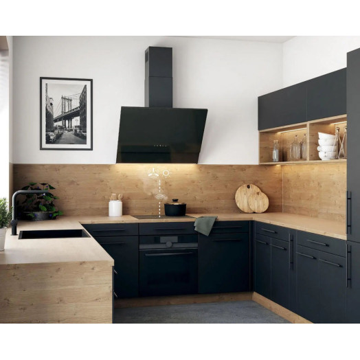 Витяжка VDB IQ 90 H2H Black