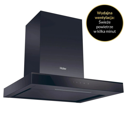 Haier I-Clean Hood Series 4 HATS6CBS4B Чорний