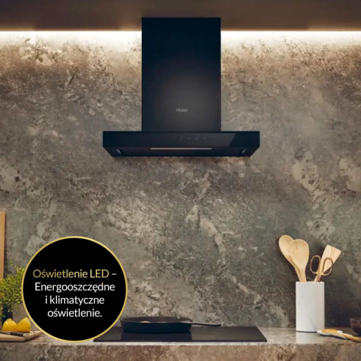 Пульт дистанційного керування капюшоном Haier HATS6CBS4BWIFI Matte Black